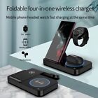 4 in 1 Foldable Wireless Charger QI Fast Charging Station for Samsung Watch 6 5