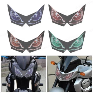 For Kawasaki Z750 Z1000 2007-2009 Motocycle Headlight Sticker Transparent Decal - Picture 1 of 12