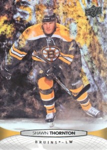 2011-12 Upper Deck Boston Bruins Hockey Card #441 Shawn Thornton