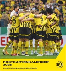 BVB Postkartenkalender 2025: Kleiner Kalender für große Fans NEU PORTOFREI - Bild 1 von 1
