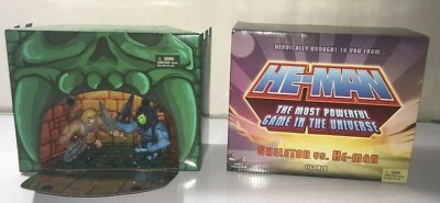 2013 MOTU SDCC EXCLUSIVO - He-man y Skeletor mini figura paquete de 2 castillo conjunto Foto 1 de 3
