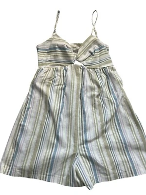 Topshop Striped Romper Size 2 NWT - Image 1 of 4