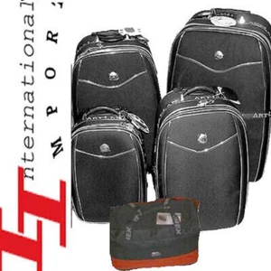 5x MALLE VALISE COFFRE TROLLEY SAC DE VOYAGE à ROULETTE GIGA VOLUME 100 cm NEUF! - Foto 1 di 7