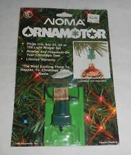 Vintage NIP Noma Ornamotion Ornamotor Rotating Christmas Ornament Motor