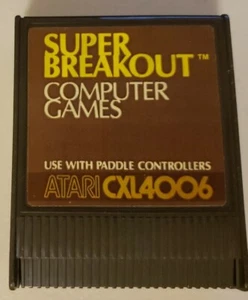 Super Breakout(Atari 400 800 XL XE)Cart Only)Tested) - Picture 1 of 4
