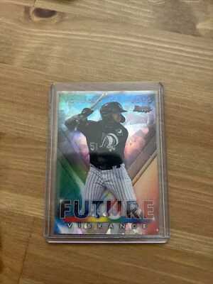 2021 Bowman's Best Future Vibrance Yoelqui Cespedes Atomic Refractor White Sox - Image 1 of 2