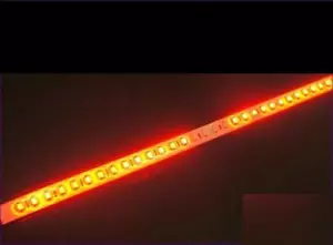 CAR 12V 32 RED LED Knight Rider Flash Strobe Scanner light 1FT /12 INCH/ 30CM - Picture 1 of 6