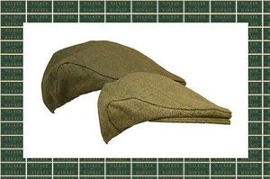 Walker & Hawkes Kids Derby Tweed Flat Cap Country Hat 48-54 Boys Girls 2-15Years - Picture 1 of 1