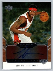 2004-05 Upper Deck Black Diamond Josh Smith GemoGRAPHy AUTO - Picture 1 of 2