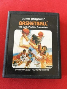 BASKETBALL GAME PROGRAMM NUR PATRONE PAL ATARI 2600 7800 - Bild 1 von 3