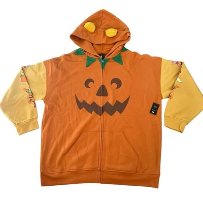 Disney Winnie The Pooh Disfraz Calabaza Sudadera con Capucha Talla XL Nuevo Foto 1 de 4