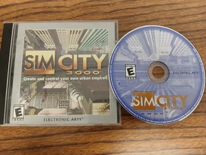 Sim City 3000 (PC CD-ROM, 1999) Computer Game Vintage Maxis EA Simulation Game - Picture 1 of 14