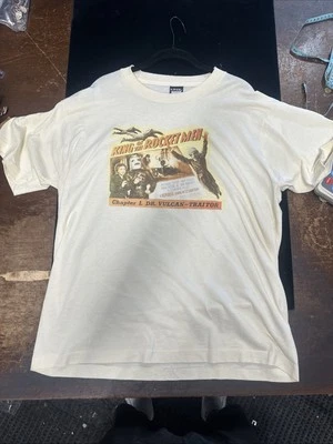King of the Rocket Men yellow T-Shirt Chapter 1 Dr. Vulcan - Traitor Sze XLarge - Image 1 of 4