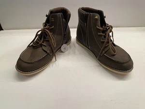 Sonoma Jungen braune Stiefeletten Größe 6 Medium Sonoma Goods for Life Schnürung und - Bild 1 von 6