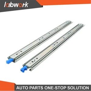 Labwork Heavy Duty 28" Drawer Slides With Lock 250lb Full Extension Ball Bearing - Picture 1 of 24