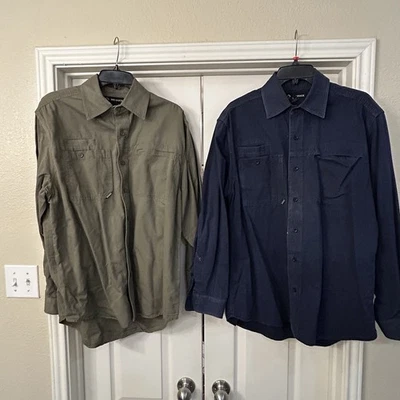 Pair Of Dri Duck Mason Long Sleeve Work Shirt Medium  - Image 1 of 4