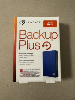 Seagate Backup Plus Portable 4TB externe Festplatte USB 3.0 Neu Versiegelt - Bild 1 von 4