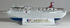 Carnival Cruise Line Ship Sensation The Fun Ship modelo de resina dañado - Imagen 1 de 11
