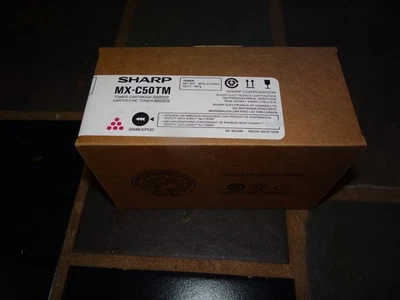 Sharp OEM MX-C50TM Toner for MX-C407F and MX-C507F New In Box - Image 1 of 3