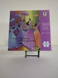 Expresiones afroamericanas cuando las alabanzas suben... Puzzle 500 Piezas 18x24 - Imagen 1 de 6