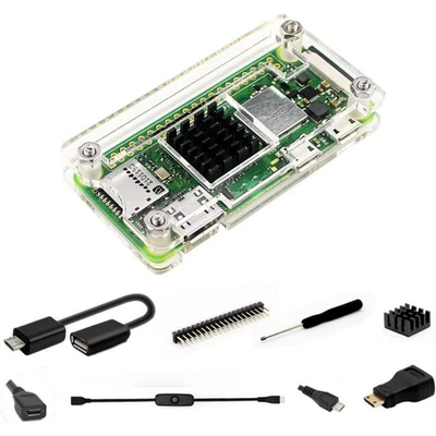 ‎IUNIKER Raspberry Pi Zero 2 W Case Kit with Raspberry Pi Zero 2 W Case Power Supply