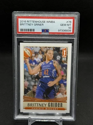 2016 RITTENHOUSE WNBA #76 BRITTNEY GRINER PSA 10 - Image 1 of 2
