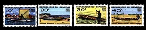 SENEGAL - 1965 - Large Seumbediou canoe Fadiouth Gor´ee Sailboat MNH** - Picture 1 of 1