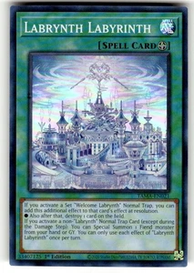 YuGiOh! - Labrynth Labyrinth TAMA-EN021 Super Rare 1st Edition Near Mint - Picture 1 of 2