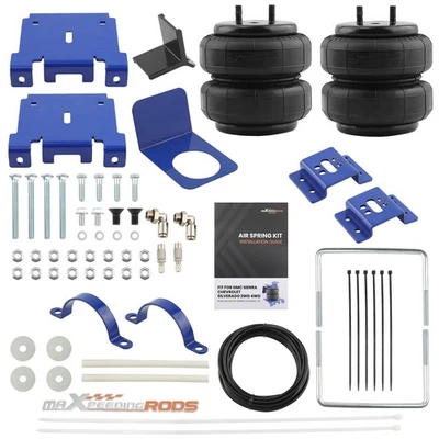 Kit de bolsa de suspensión neumática fuelle para Chevrolet Silverado 2500HD 2x2 4x4 2001-2010 Foto 1 de 4