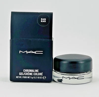 MAC Chromaline Gel BLACK BLACK - 5g/0.17oz - Image 1 of 3