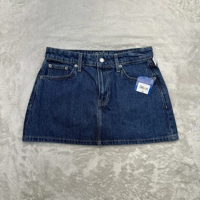 Saia Arizona DK Drama Feminina Tamanho 6 Curta Azul  - Imagem 1 de 4
