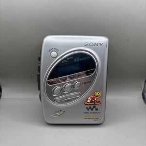 Sony WM-FX288 WALKMAN Mega Bass tragbares Radio Kassettenspieler voll funktionsfähig - Bild 1 von 11