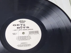 VG Geto Boys – I Ain't With Being Broke (1992) Rap-A-Lot – 7005.1 12" Single - Imagen 1 de 3