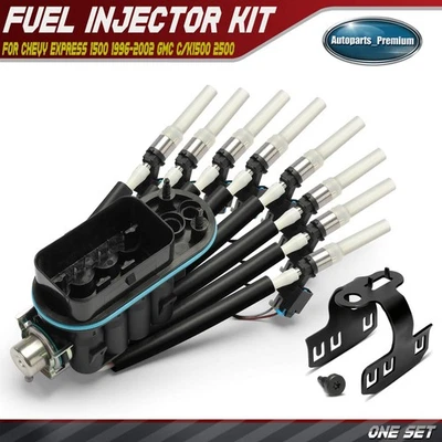 Spider Vortec Fuel Injector for Chevy GMC C1500 K1500 1996-1999 K2500 5.0L 5.7L - Image 1 of 4