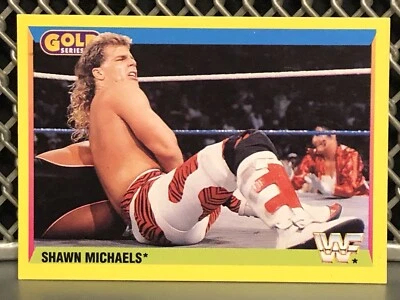 1992 Shawn Michaels Merlin Gold Series #2 Wrestling Card #33 WWF NWO Kliq DX HBK - Image 1 of 4