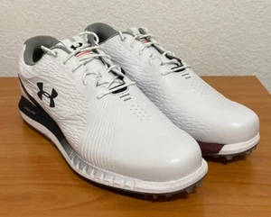 Under Armour HOVR Show SL GTX ‘White Black’ Gore-Tex Spikeless Golf Shoe Men 11 - Picture 1 of 9