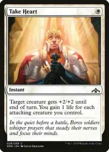 TAKE HEART X 4 N/M GREMIOS DE RAVNICA MAGIA EL ENCUENTRO - Imagen 1 de 1