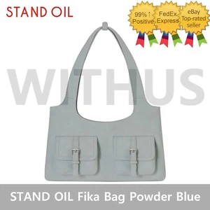 STAND OIL Fika Bag Powder Blue Women's Shoulder Bag / 25SS COLLECTION - Tracking - Picture 1 of 10