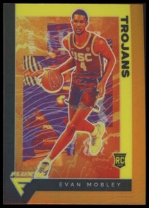2021-22 Panini Flux Evan Mobley Bronze Prizm RC #227 Chronicles Rookie