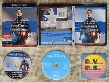 Captain America The First Avenger 4K UHD Blu-ray w Slipcover