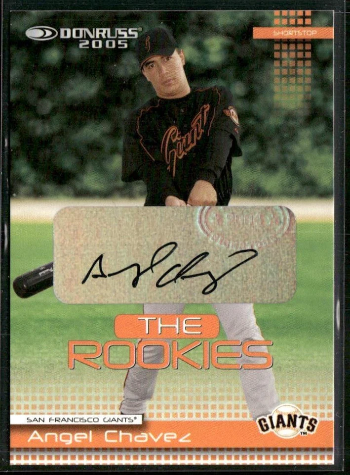 2005 Donruss #33 Angel Chavez The Rookies Autographs - Image 1 of 2