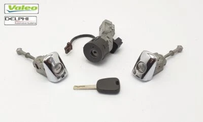 JUEGO CERRADURA PUERTA ENCENDIDO CITROEN DS3 09-15 SA LLAVE 9663123380 Foto 1 de 4