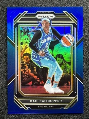 2023 Panini Prizm WNBA Kahleah Copper #73 Blue Prizm 021 /175 - Chicago Sky - Image 1 of 2