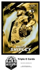 2017 Topps Fire Gold Minted #164 Braden Shipley Arizona Diamondbacks ~A3C