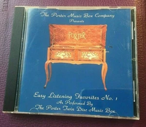 Porter Music Box Company CD Easy Listening Favorites No. 1 - Picture 1 of 3
