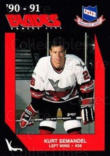1990-91 Kansas City Blades #15 Kurt Semandel
