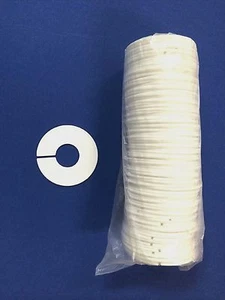 ROPA EN BLANCO TALLA DIVISORES BOLSA DE 100 - Imagen 1 de 2