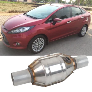 2" Inlet/Outlet Catalytic Converter Heat Shield Weld-on EPA For Ford Fiesta - Picture 1 of 12