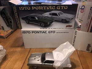 Limited Edition GMP 1970 Pontiac GTO Coupe Palladium Silver 1/24 #179/500 RARE - Picture 1 of 17