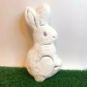 NEW Easter 2022 Home Decor Bunny Shaped Pillow White 15" - Threshold (NEW) - Picture 1 of 6
